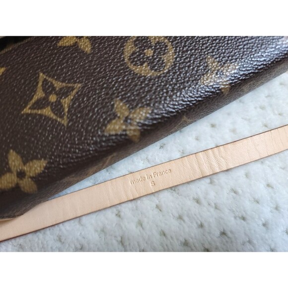 LOUIS VUITTON Pochette FLORENTINE Monogram Waist Bum Bag Crossbody Clutch EUC - Picture 16 of 16